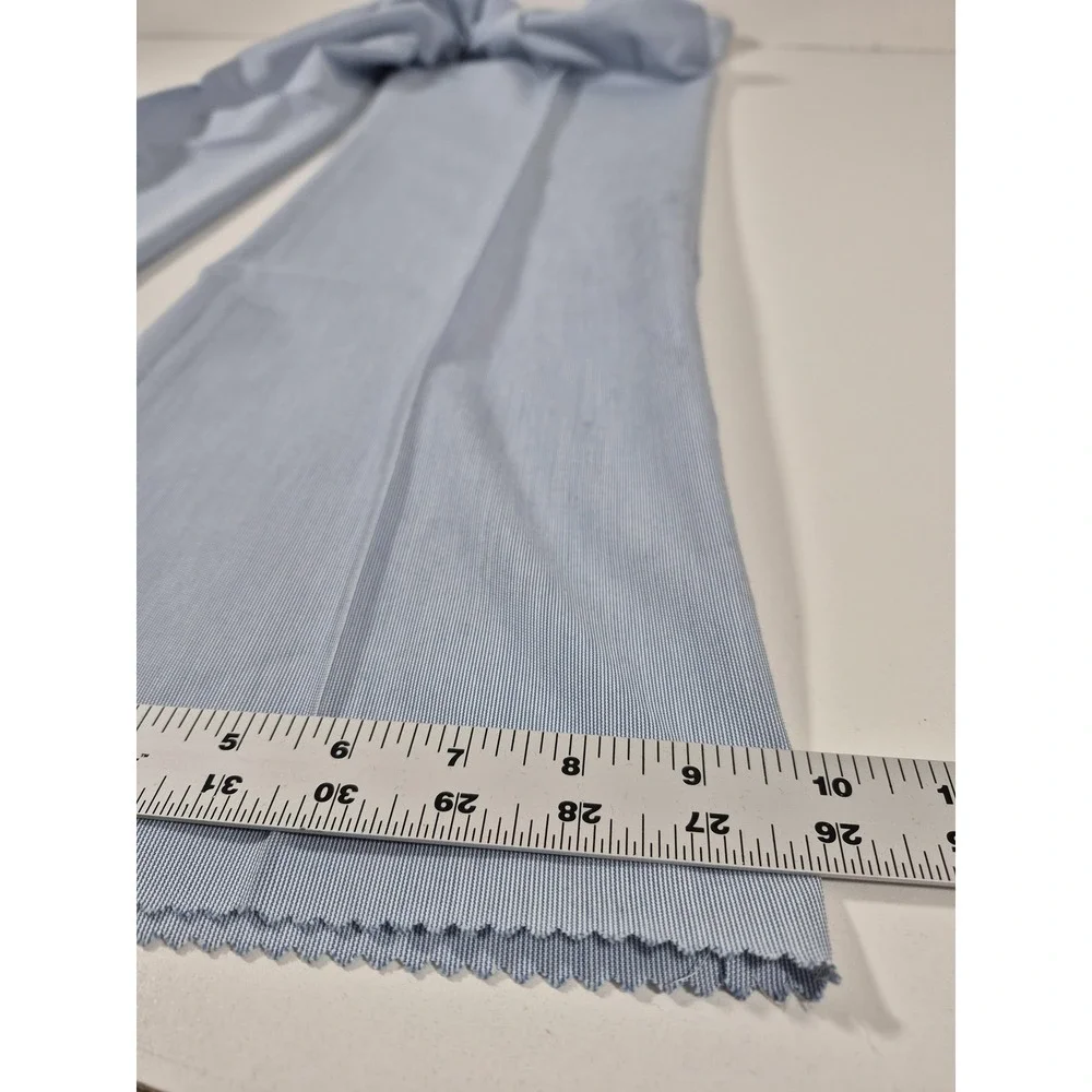 VTG Smythe Dress Pants Mens 44x37 Blue Pinstripe Pleated Straight USA Summer